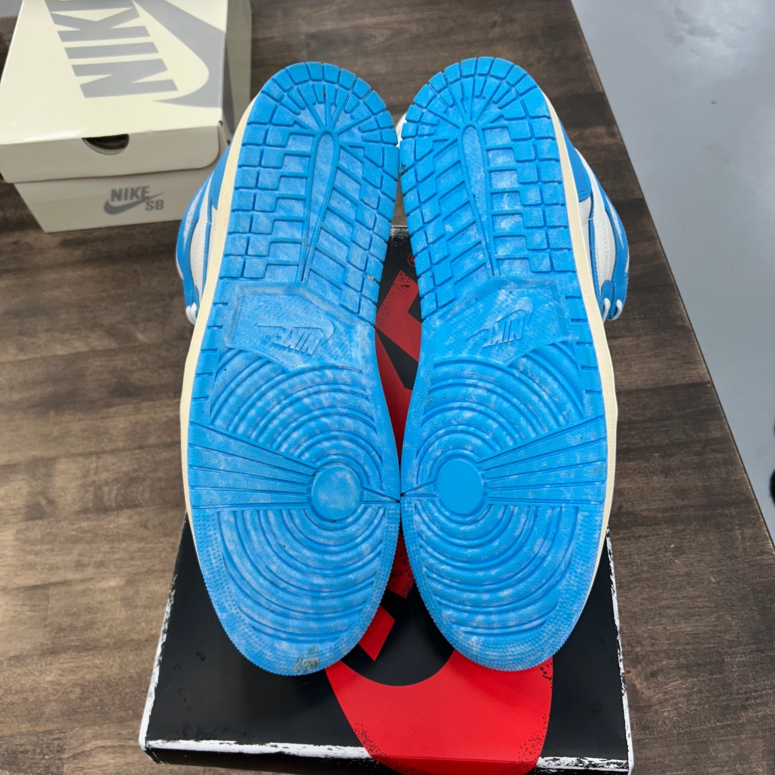 Jordan 1 High UNC Reimagined (Lightly Worn)