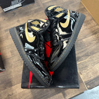 Black Metallic Gold Jordan 1 High (2020) (USED, No Lid)