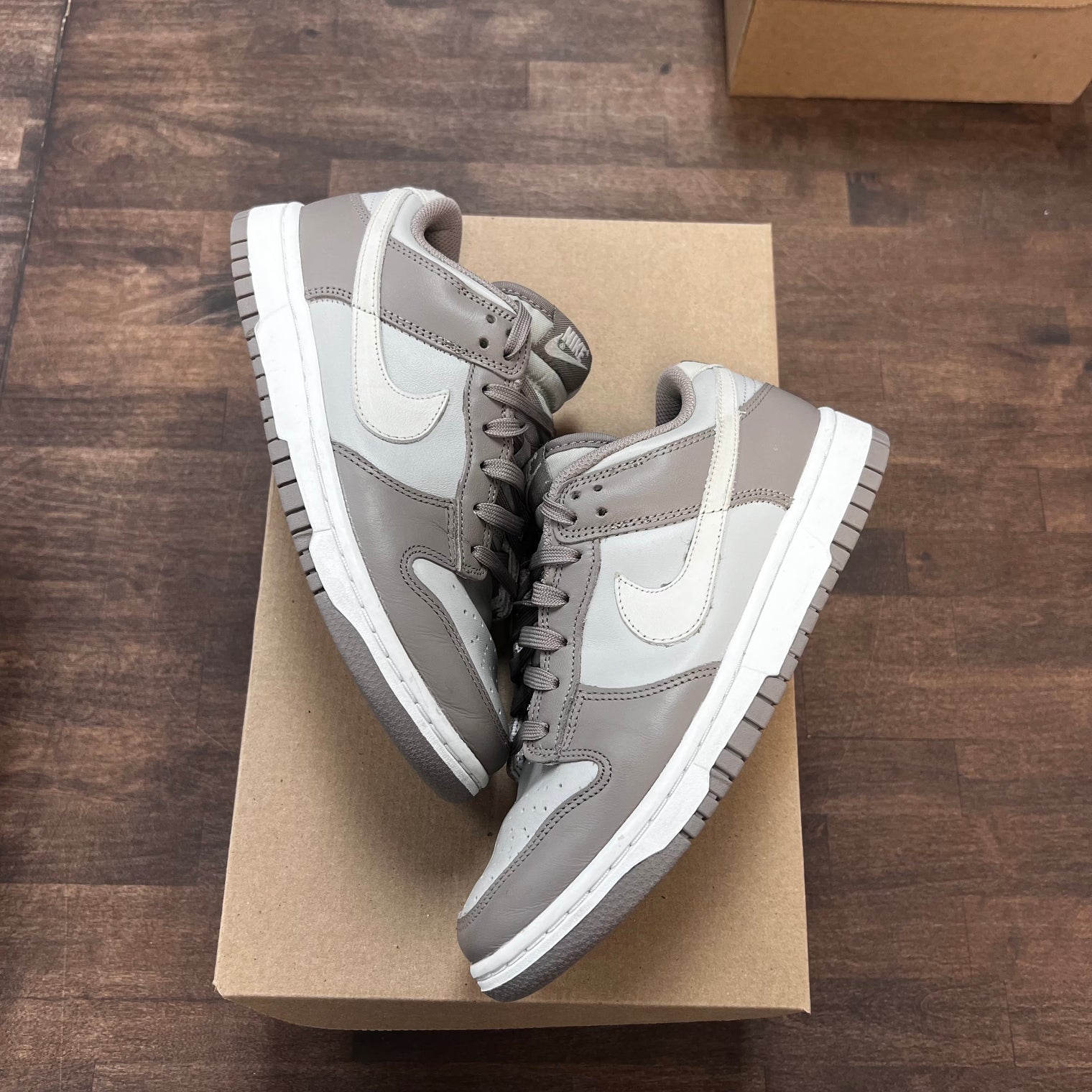 Bone Beige Dunk Low (W) (USED, No Box)