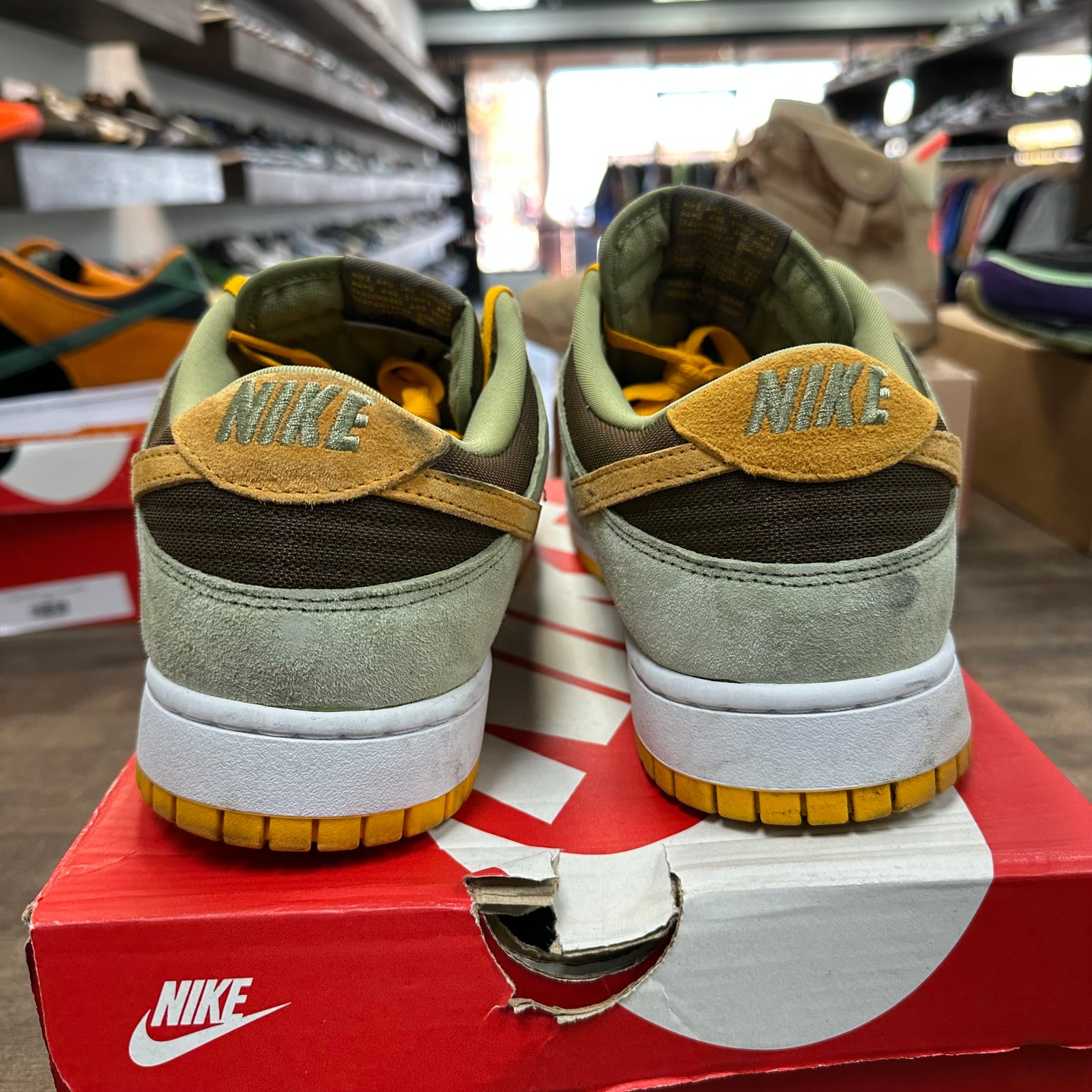 Dusty Olive Nike Dunk Low (USED)