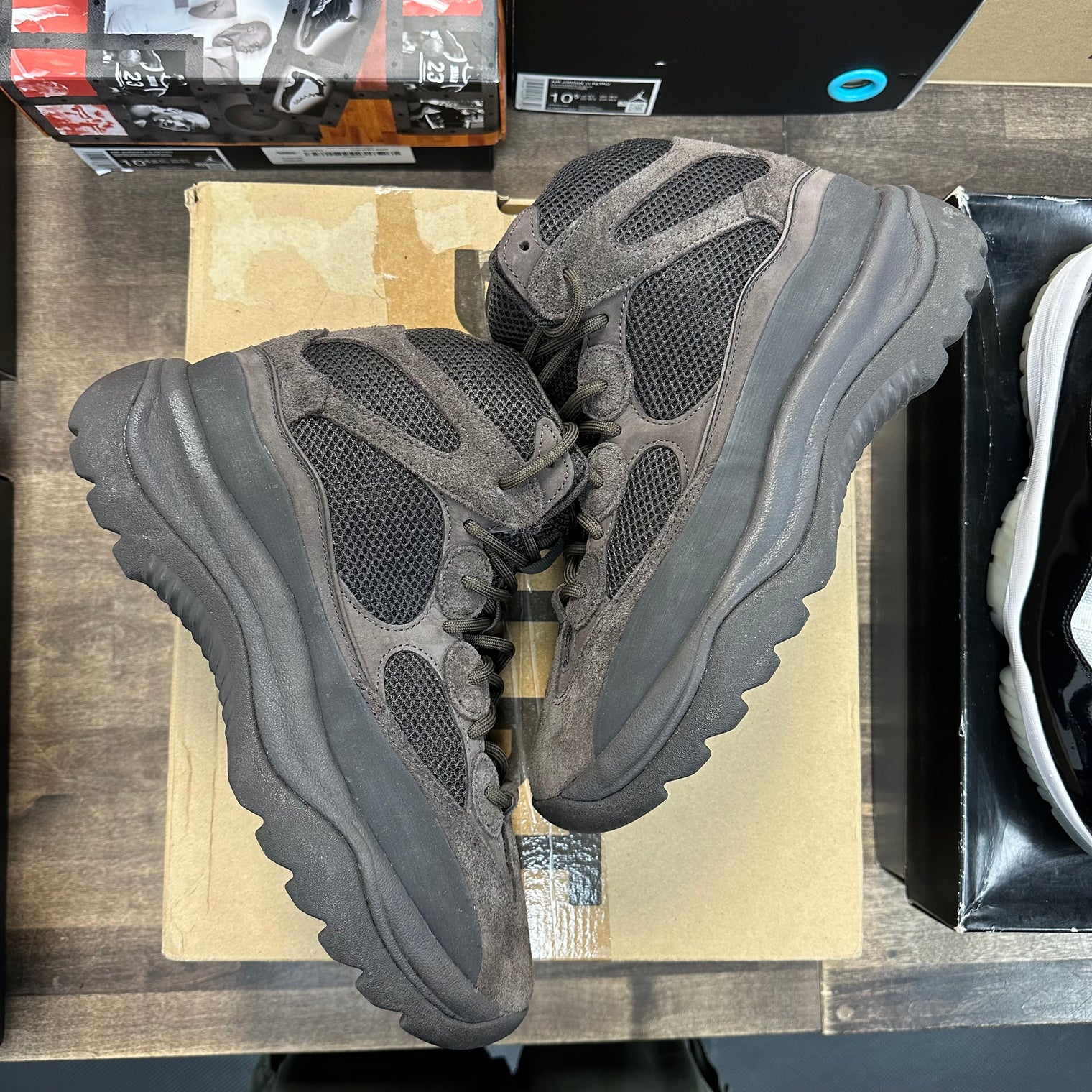 adidas Yeezy Desert Boot Oil (US 12) (USED)