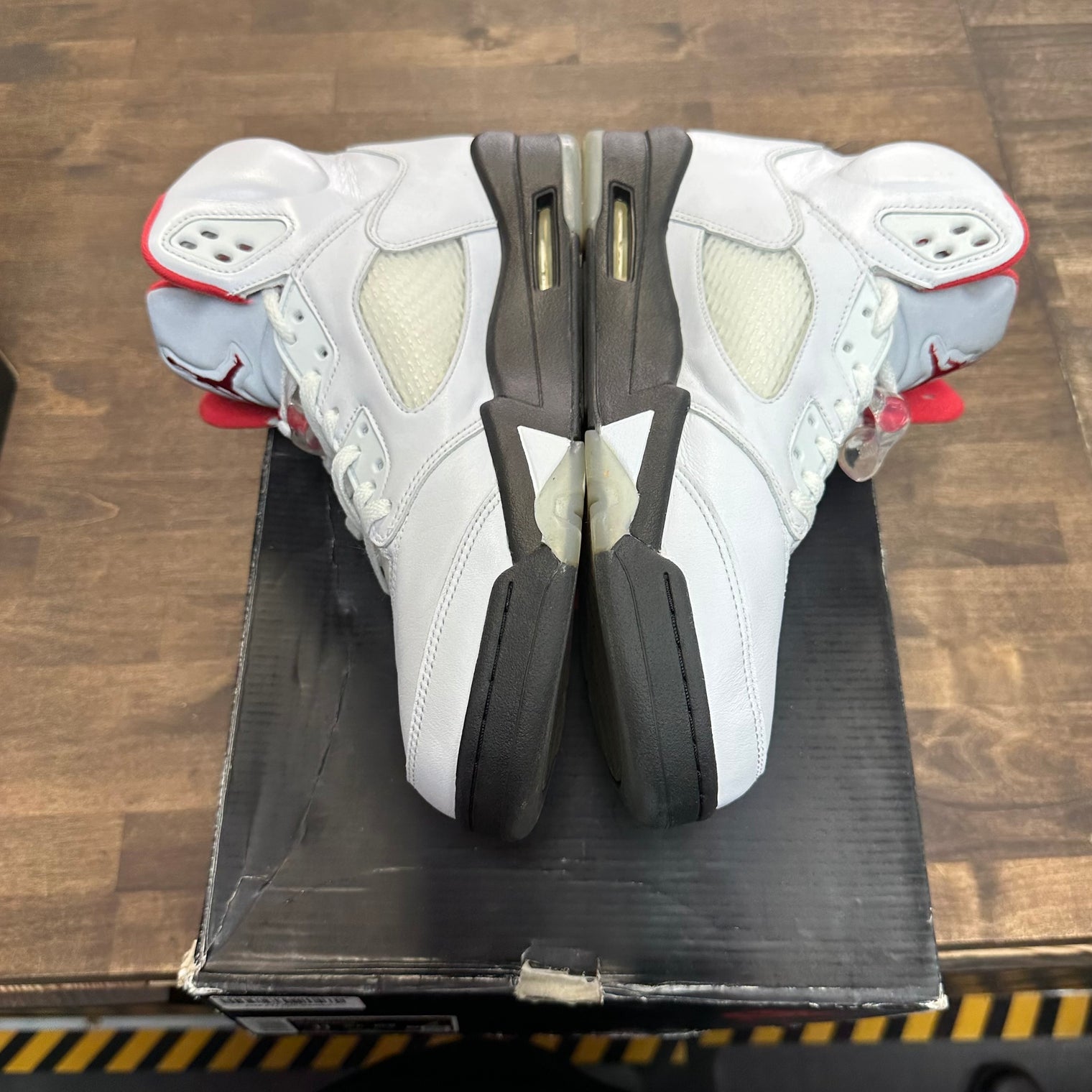 Fire Red Jordan 5 (USED)