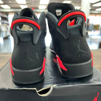 Jordan 6 Retro Infrared Black (2014) (US 8) (USED, Damaged Box)