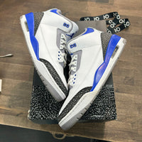 Racer Blue Jordan 3 Retro (USED)