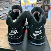 Black Metallic Reimagined Jordan 5 Retro (2025) (Lightly Worn)