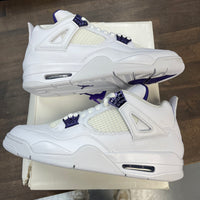 Purple Metallic Jordan 4 (USED)