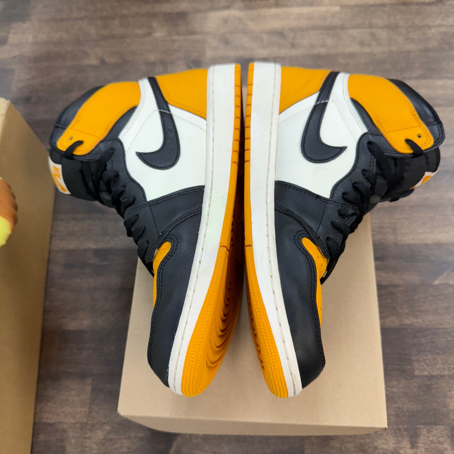 Yellow Toe Taxi Jordan 1 High (USED, No Box)