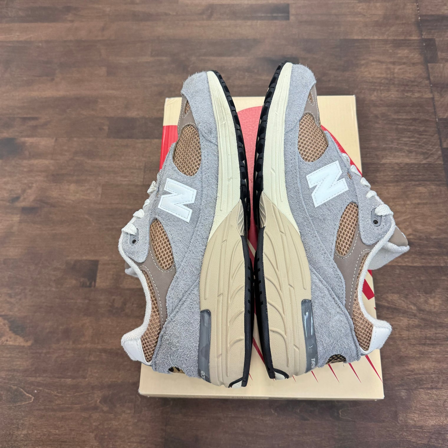 Teddy Santis MiUSA Shadow Grey Driftwood New Balance 993 (USED)