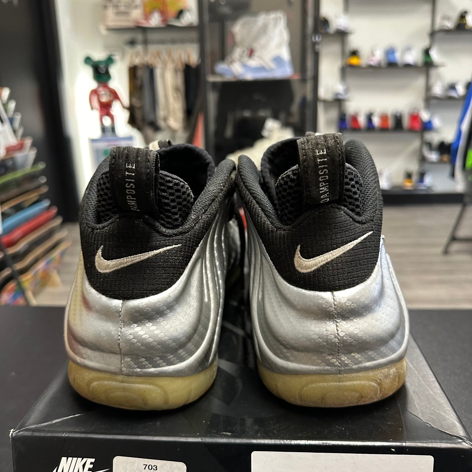 Nike Air Foamposite Silver Surfer (Used)