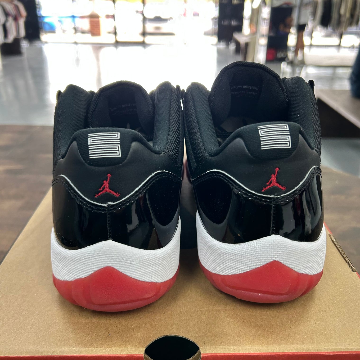 Bred Jordan 11 Retro Low (USED)