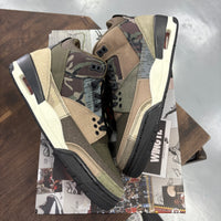 Patchwork Camo Jordan 3 Retro (Lightly Worn)