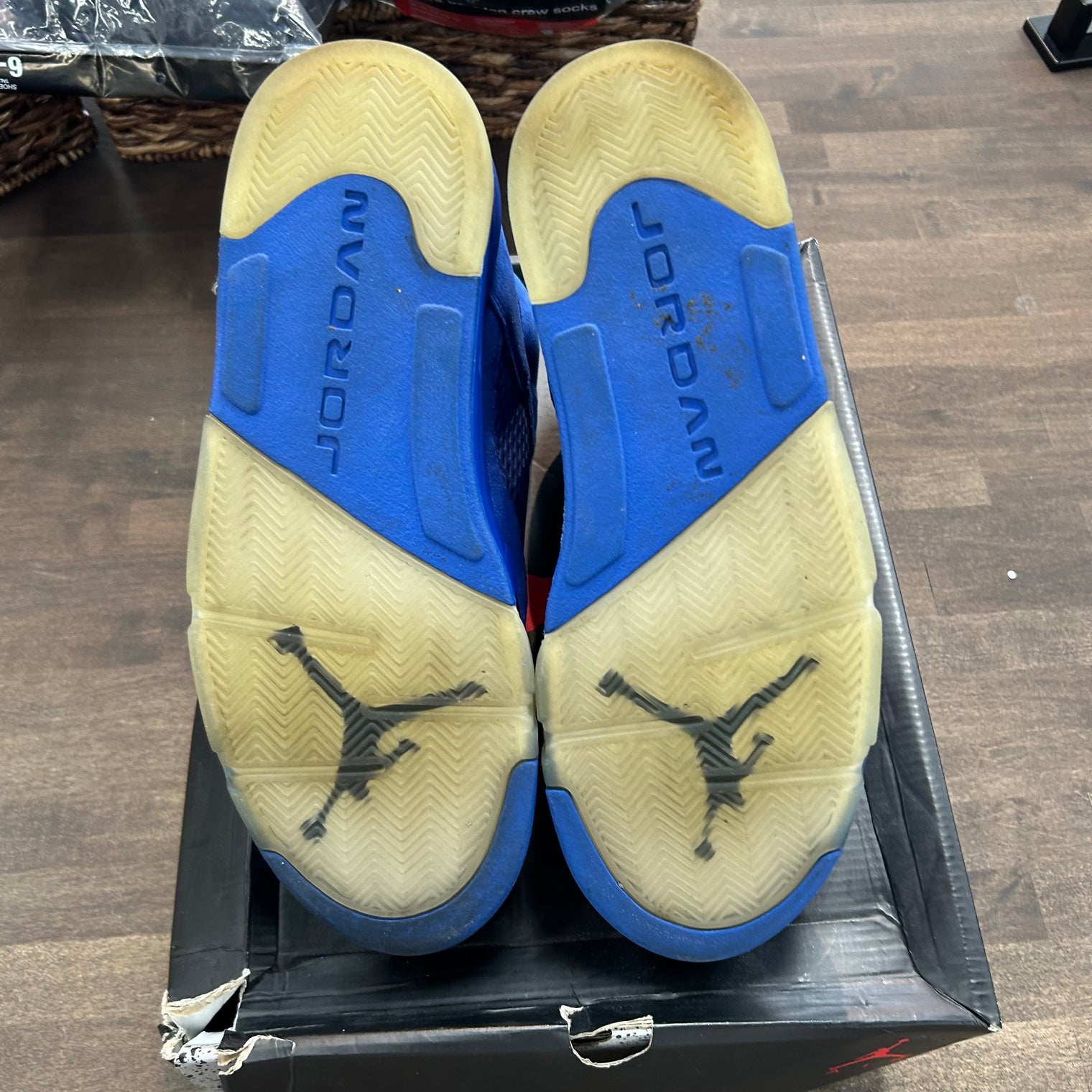 Blue Suede Jordan 5 Retro (USED)