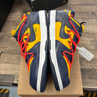 Off-White Michigan Dunk Low (USED, No Box)