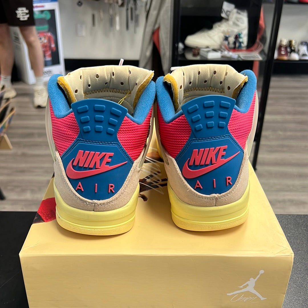 Guava Ice Jordan 4 Union LA (USED)
