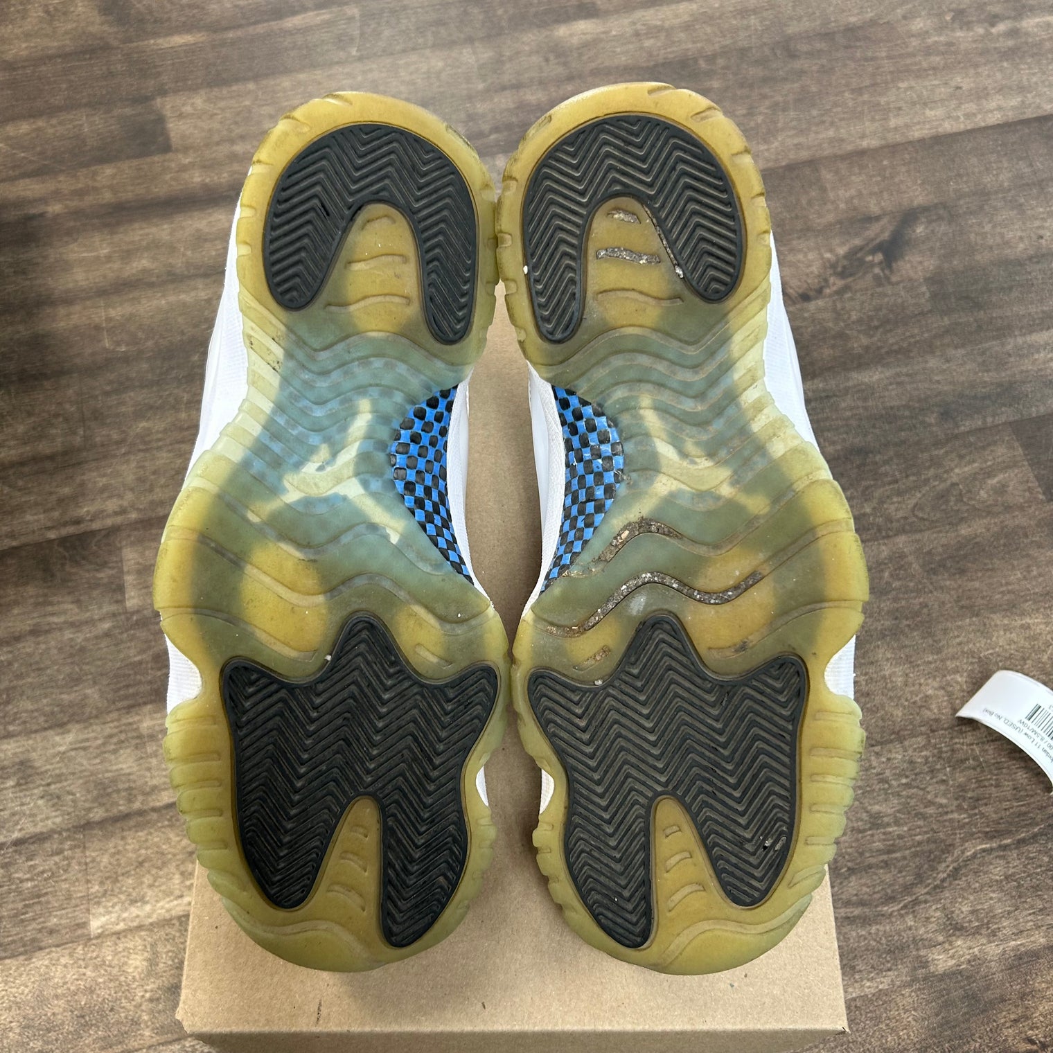 Legend Blue Jordan 11 Low (USED, No Box)