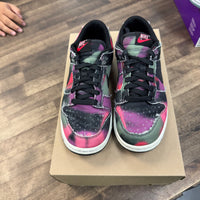 Black Tie Dye Nike Dunk Low (USED, No Box)