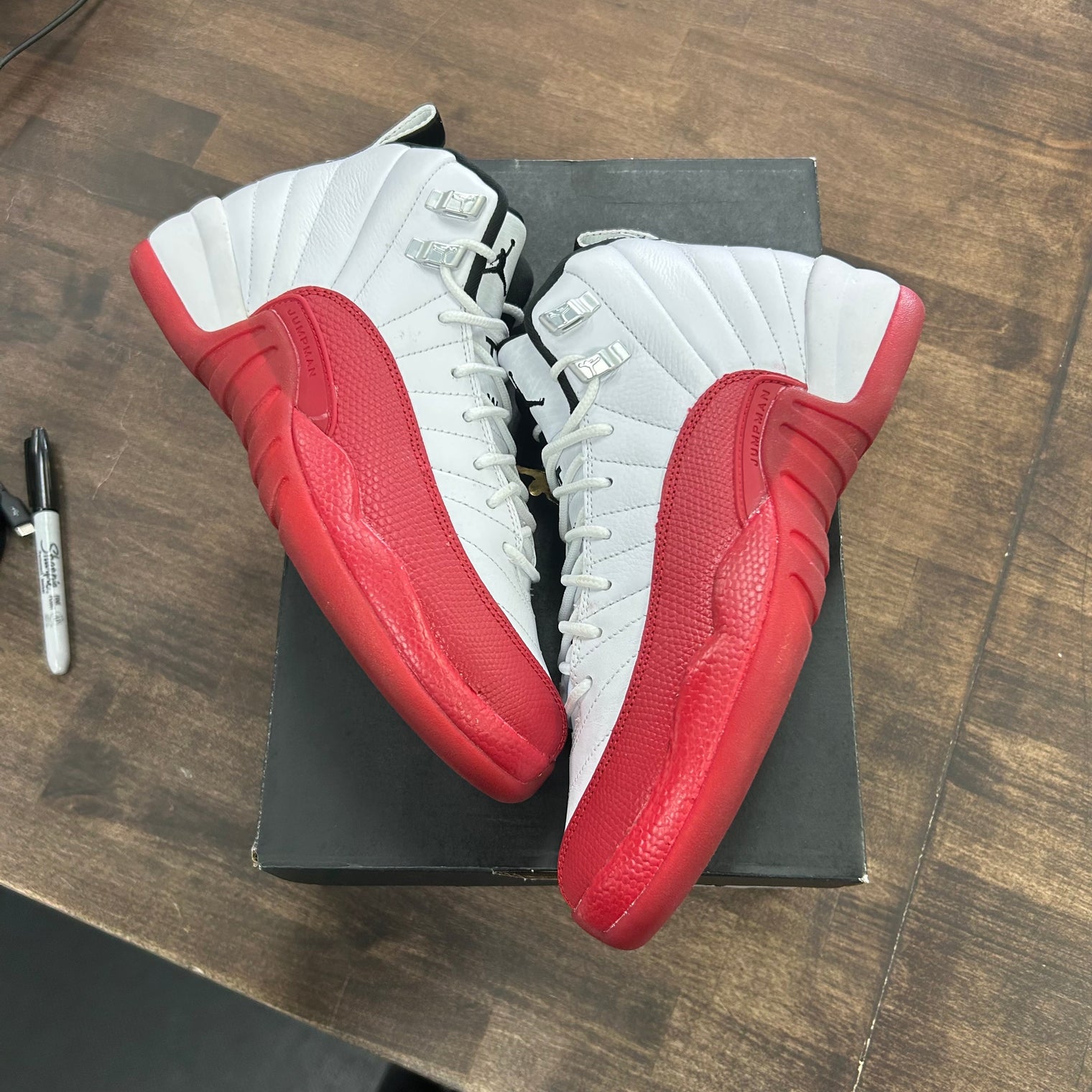 Cherry Jordan 12 Retro (GS) (USED)