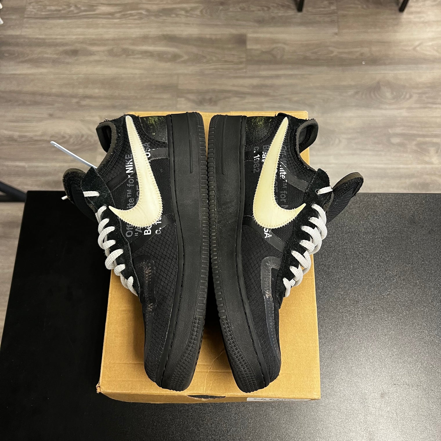 Off-White Black White Air Force 1 (USED)
