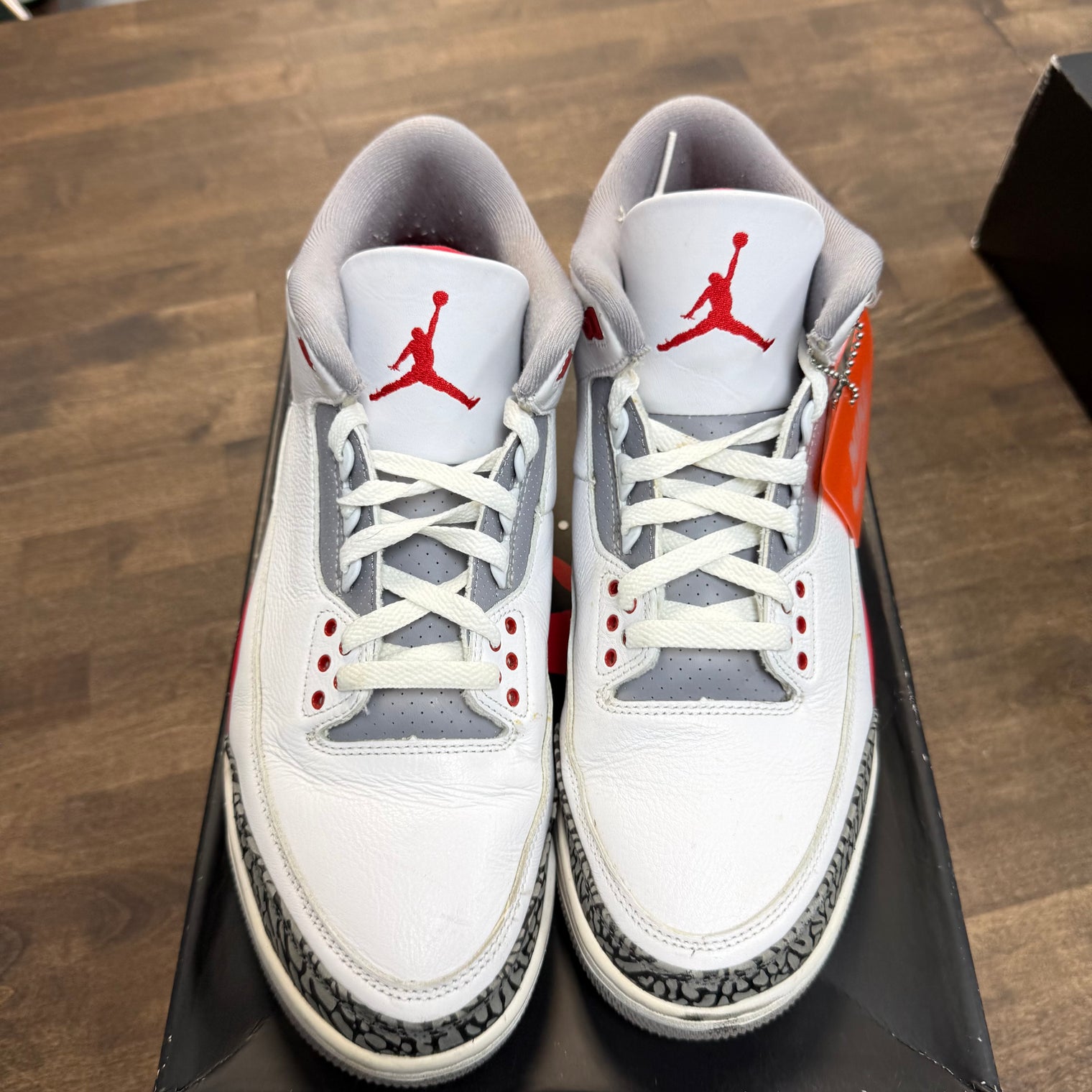 Fire Red Jordan 3 Retro (USED)