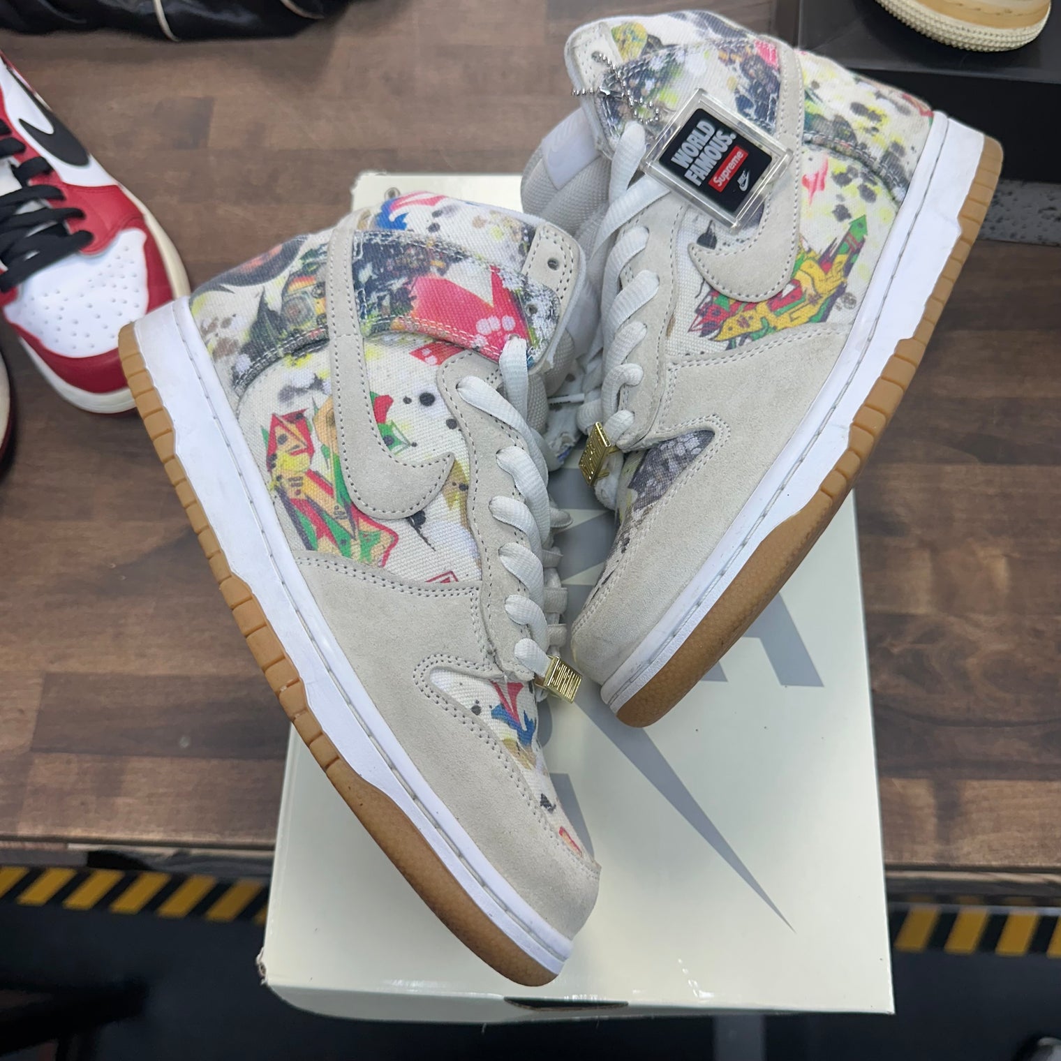 Supreme Rammellzee SB Dunk High (USED)