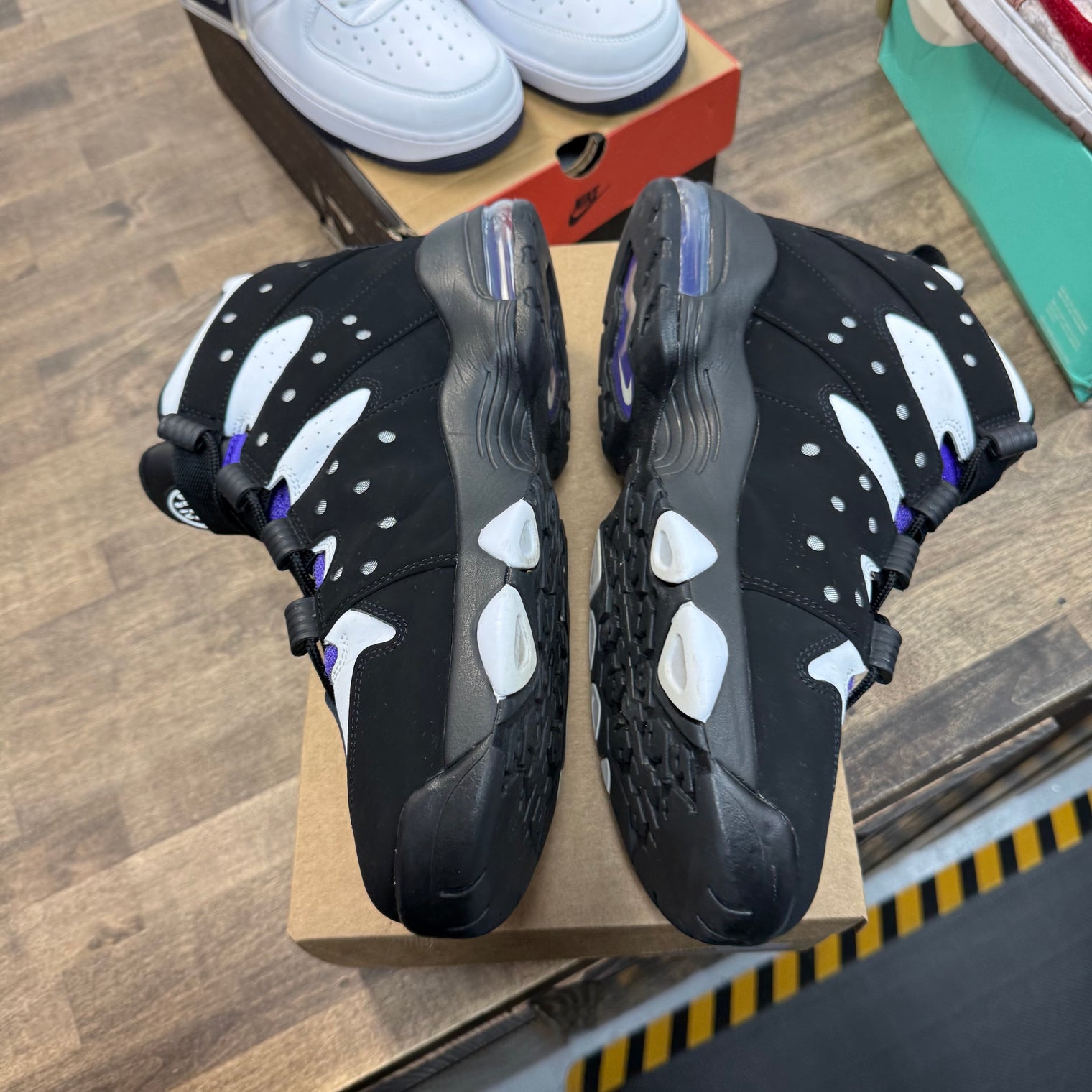 Nike Air Max 2 CB '94 OG Black White Purple (2023) (US 11.5) (USED,No Box)