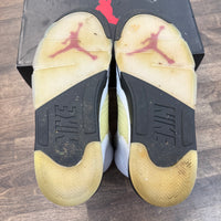 Fire Red Jordan 5 (USED,No Box)