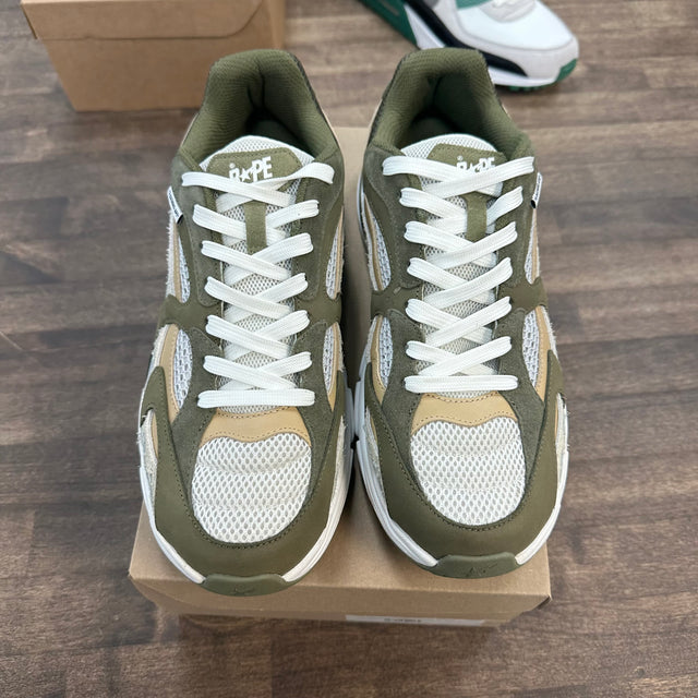 A Bathing Ape Khaki Shark STA (USED, No Box)