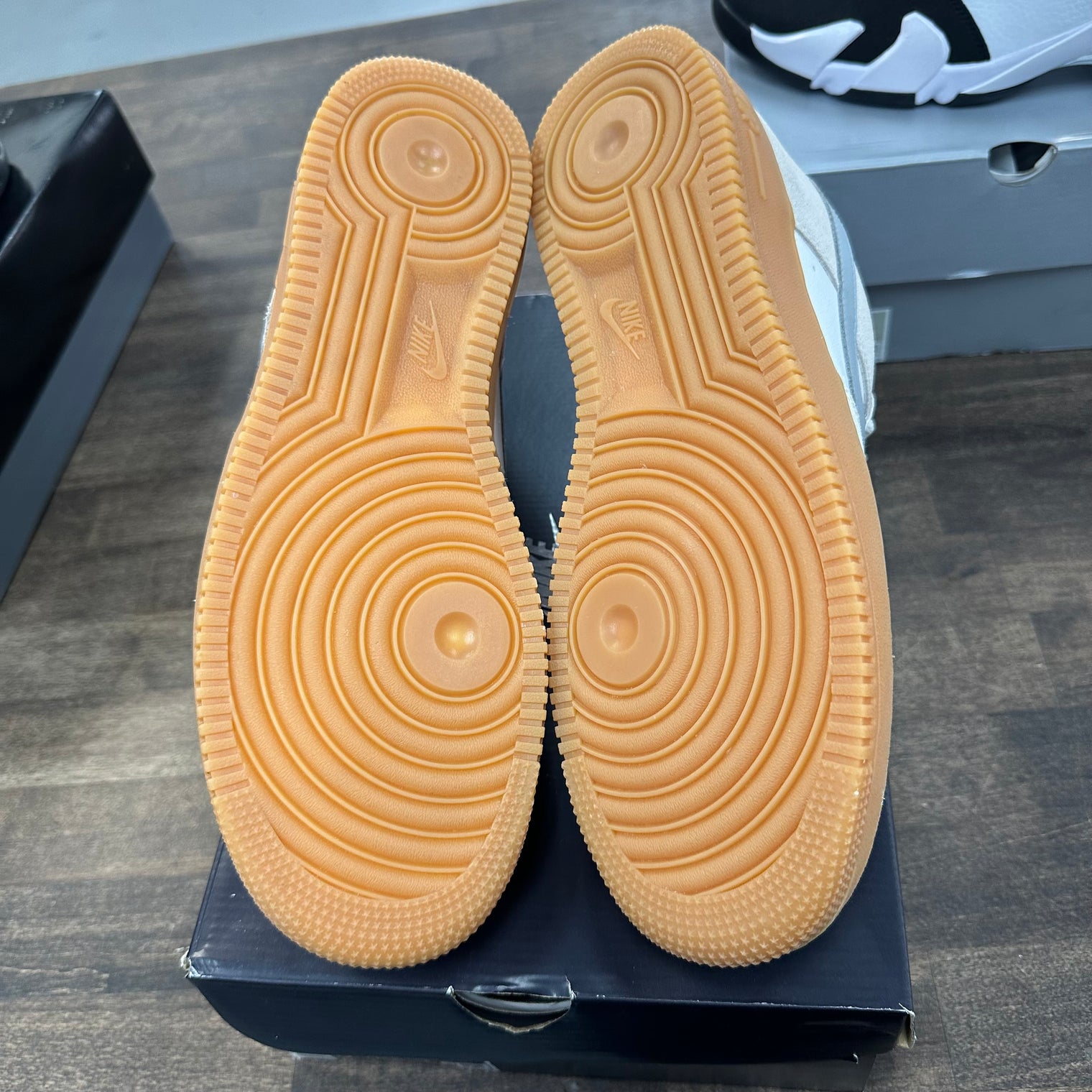 Phantom Light Smoke Gum Air Force 1 (USED)
