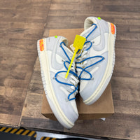 Lot 10 of 50 Off-White Dunk Low (USED, No Box)