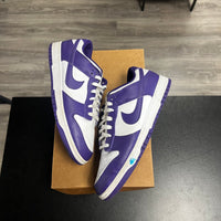 Championship Court Purple Dunk Low (USED, no box)