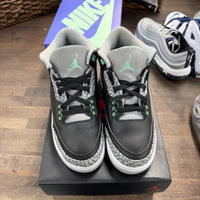 Green Glow Jordan 3 Retro (GS) (USED)