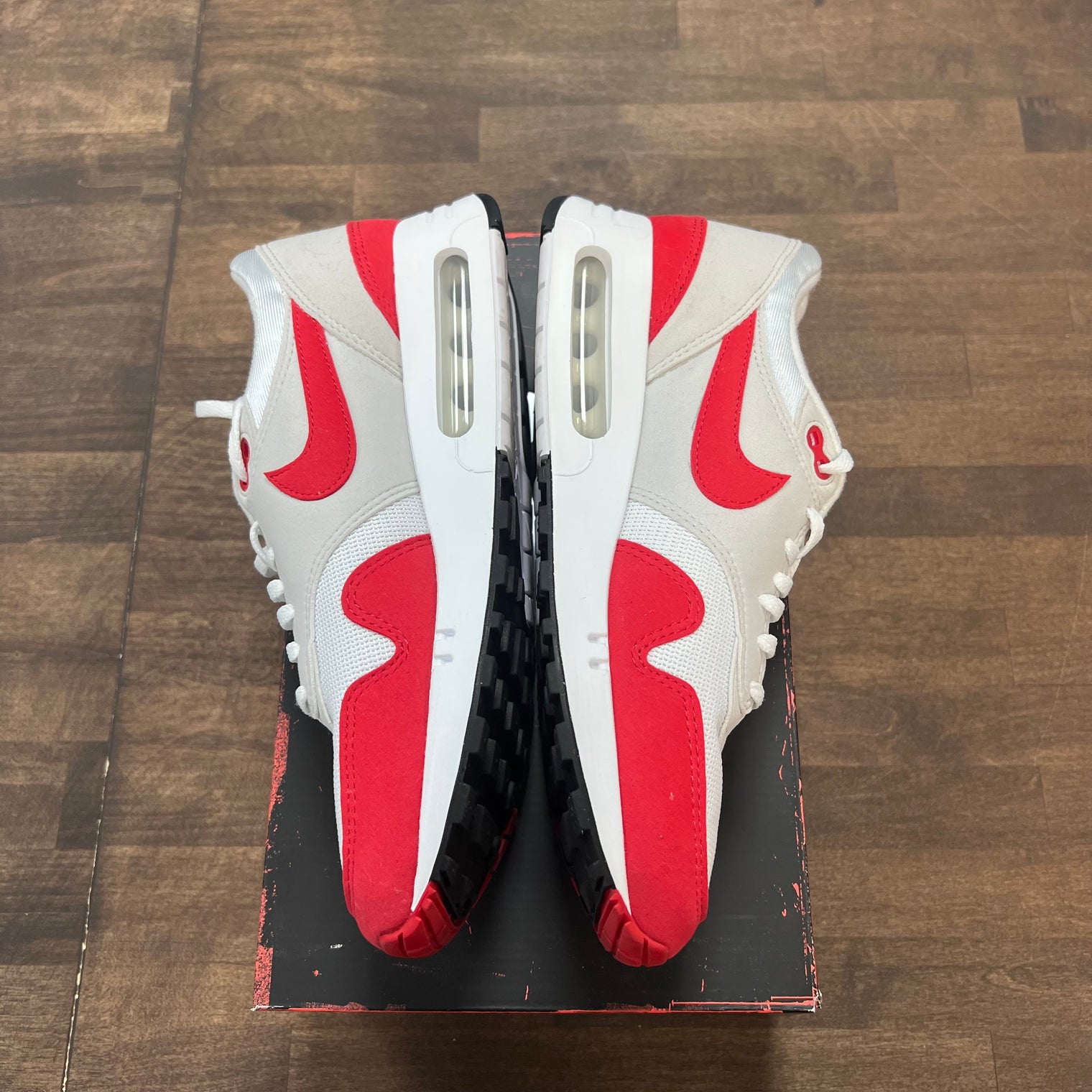 University Red Big Bubble Air Max 1 OG (W) (USED)