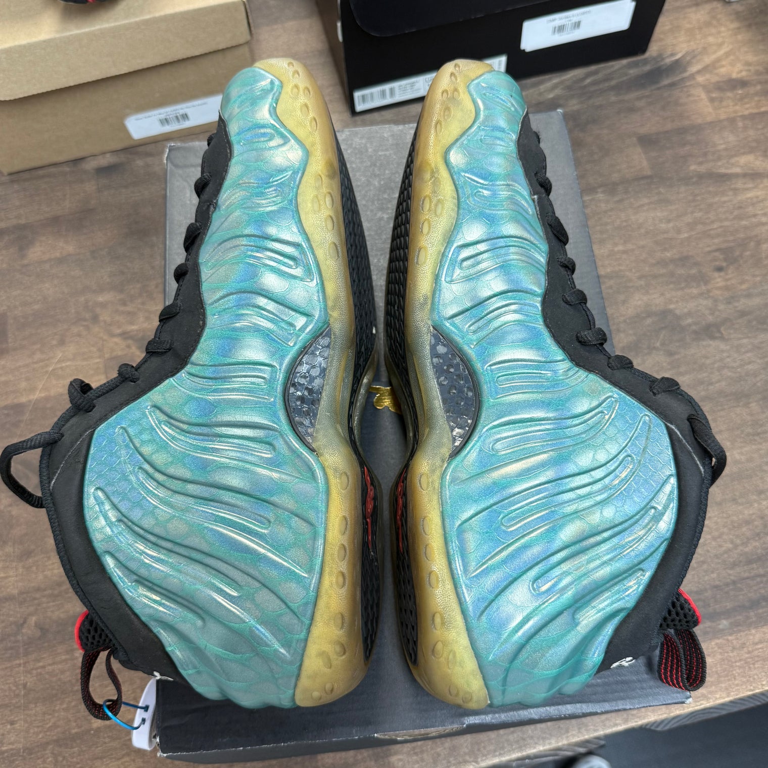 Gone Fishing Foamposite (USED,No Box)