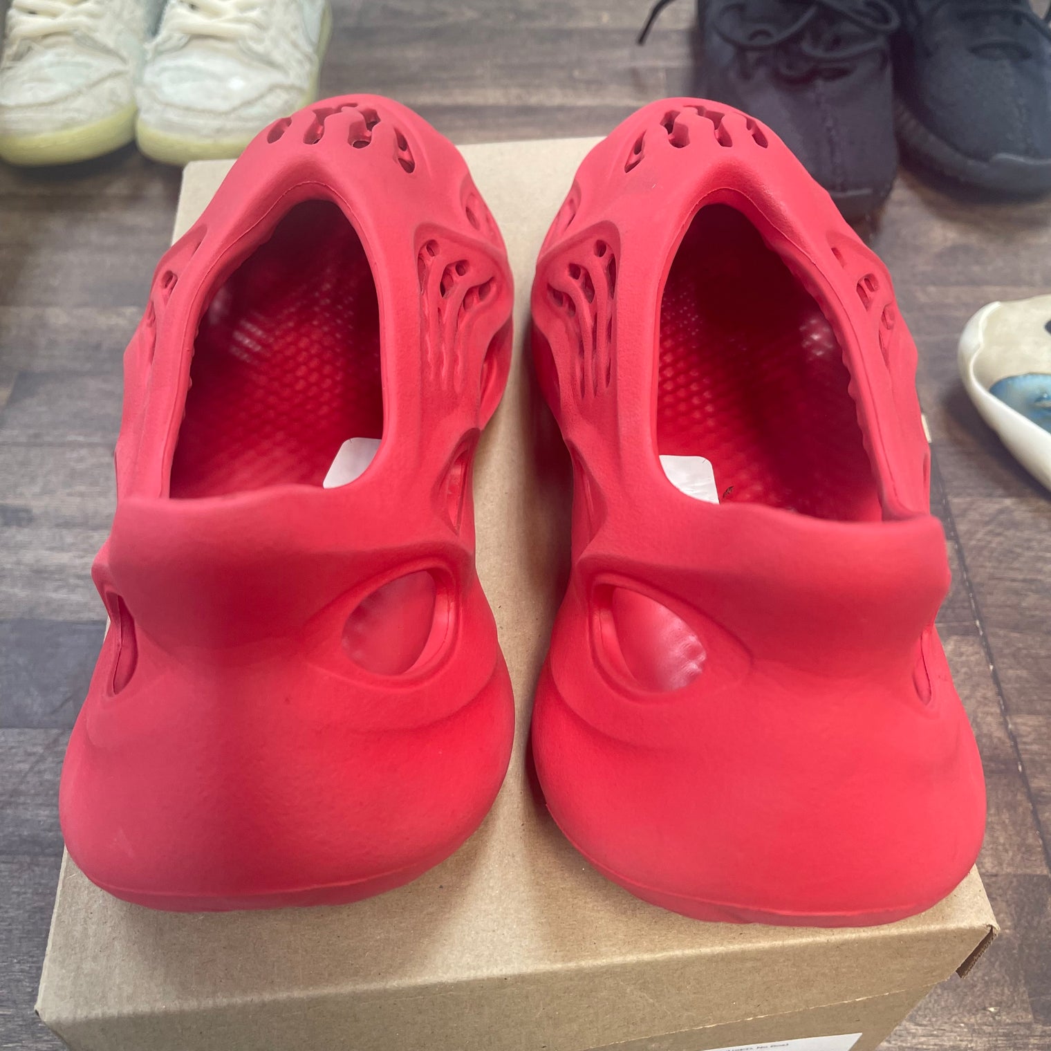 Vermillion Yeezy Foam RNNR (USED, No Box)