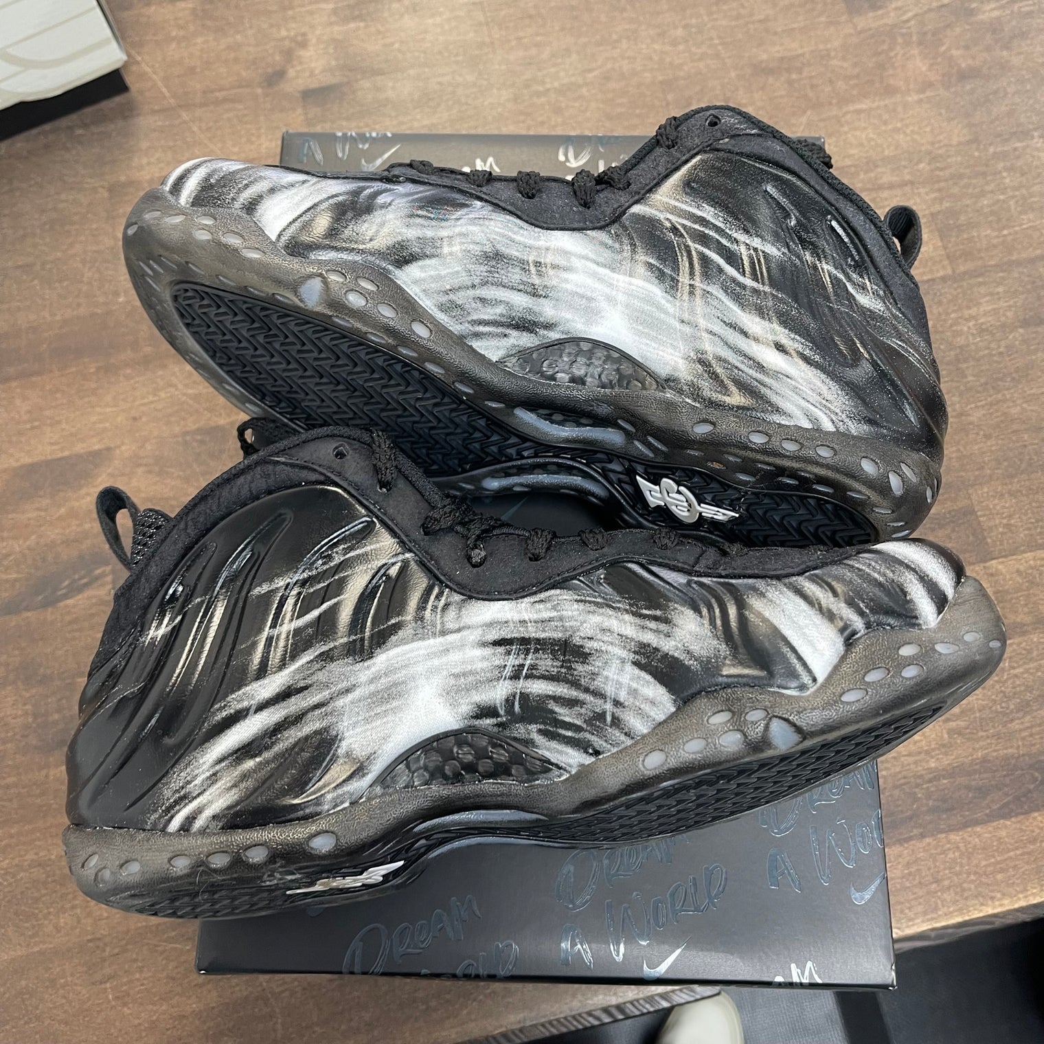 Dream a World Black Foamposite One (USED)