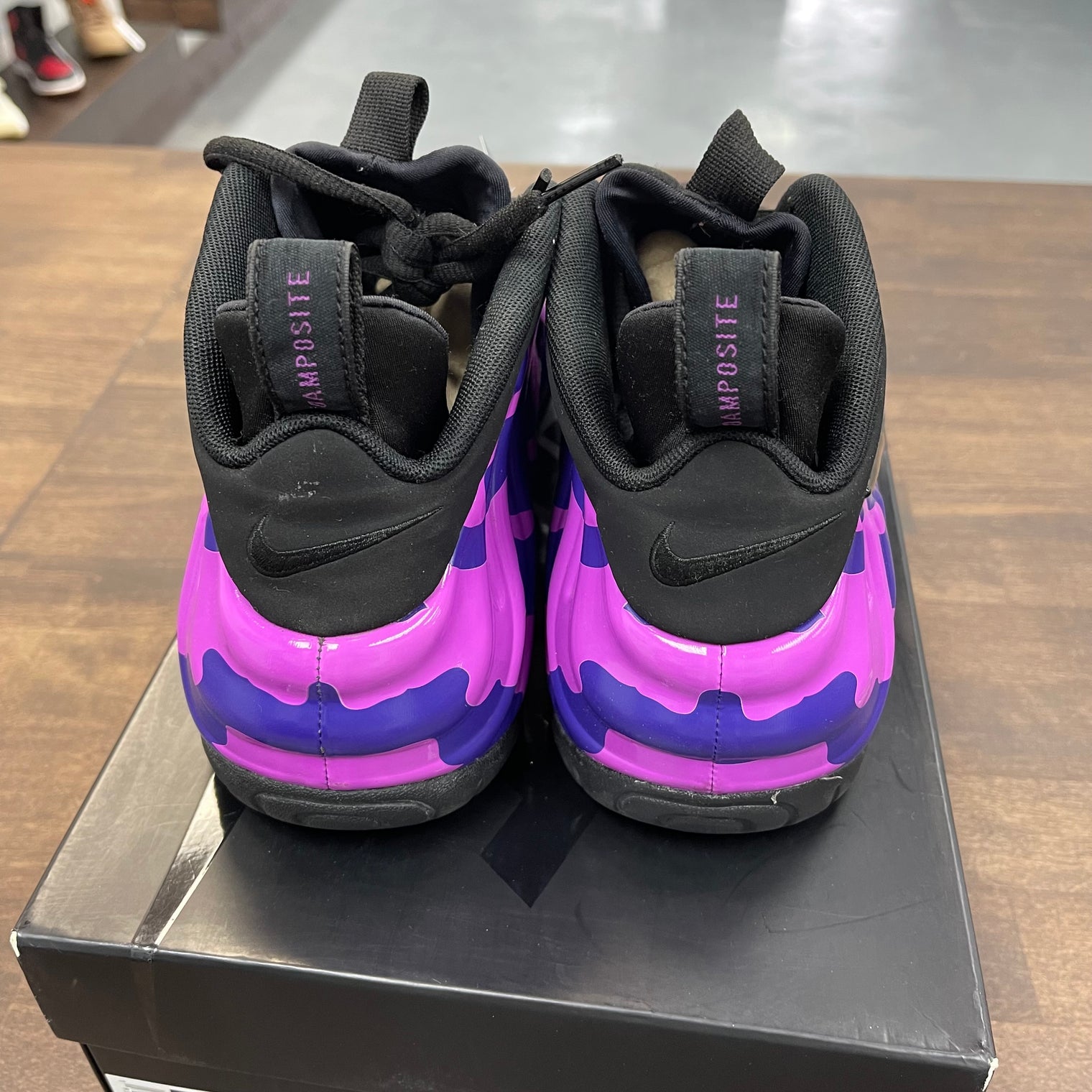 Purple Camo Foamposite (USED)