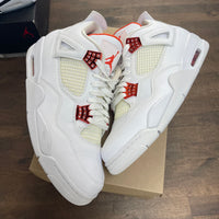 Metallic Orange Jordan 4 (USED, No Box)
