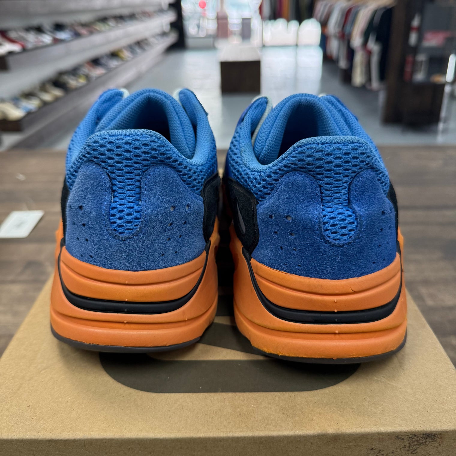 Bright Blue Yeezy 700	(USED)