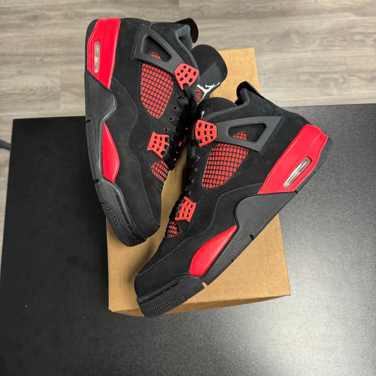 Red Thunder Jordan 4 (USED, no box)