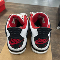 Fire Red Jordan 4 (USED,No Box)
