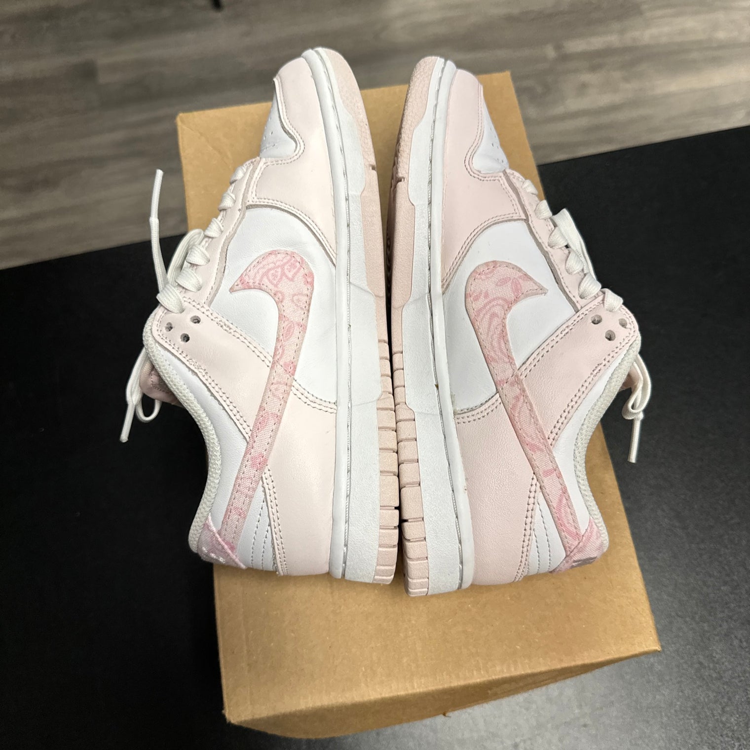 Pink Paisley Dunk Low (W) (USED, No Box)
