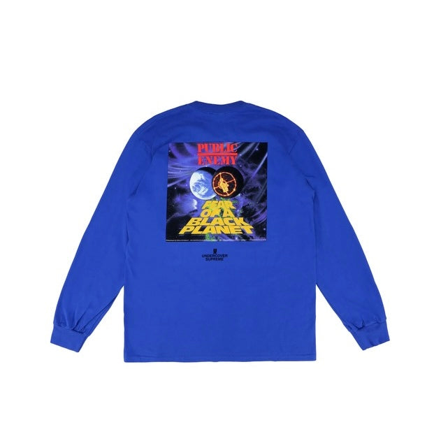Supreme Pub Enemy Counter Attack Longsleeve Blue