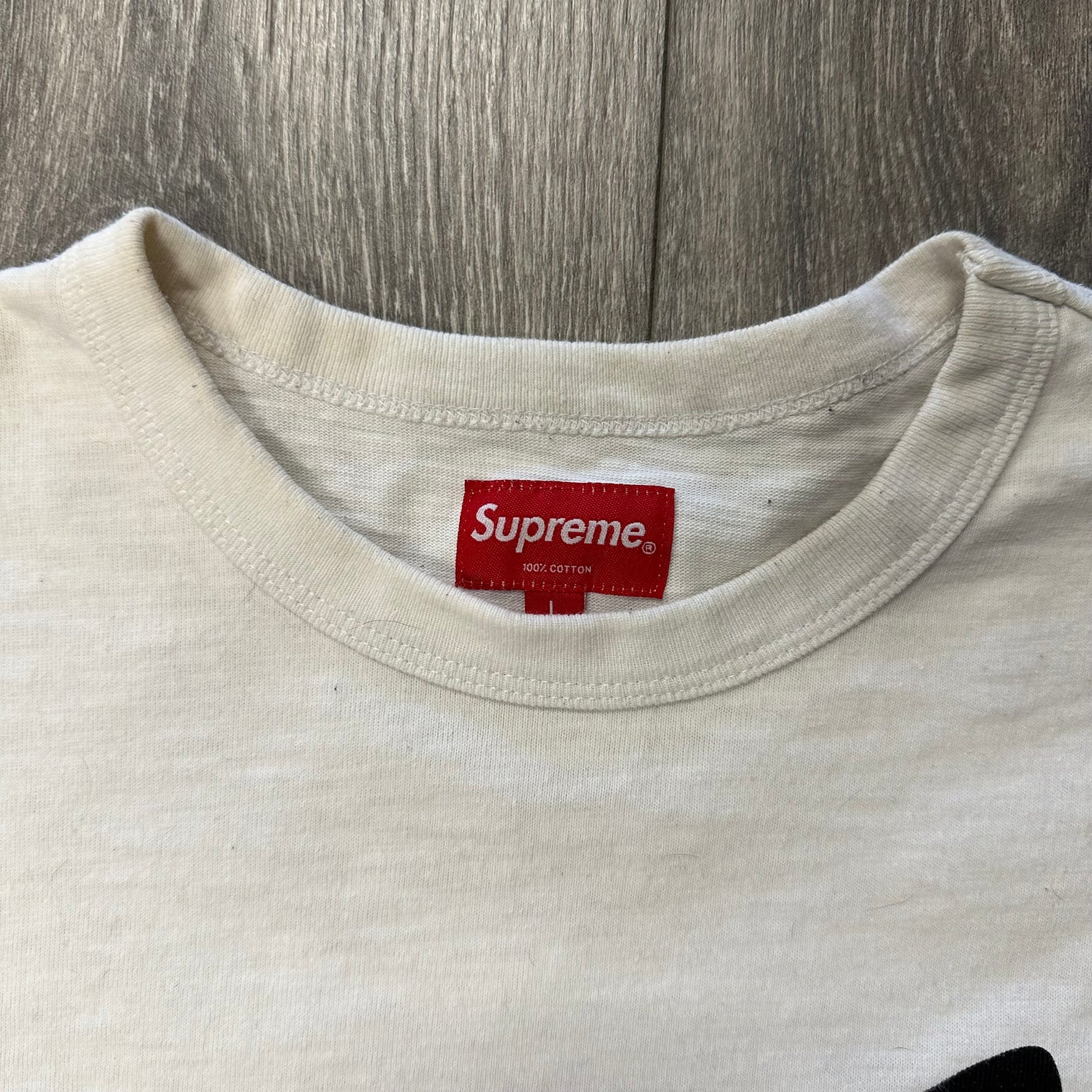 Supreme Shoulder Arc S/S Top White (Used)