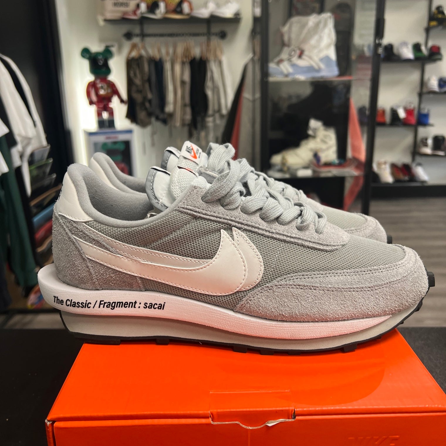 Sacai Fragment Grey LD Waffle (USED)