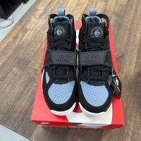 Cool Blue Black Air Trainer Huarache (USED)