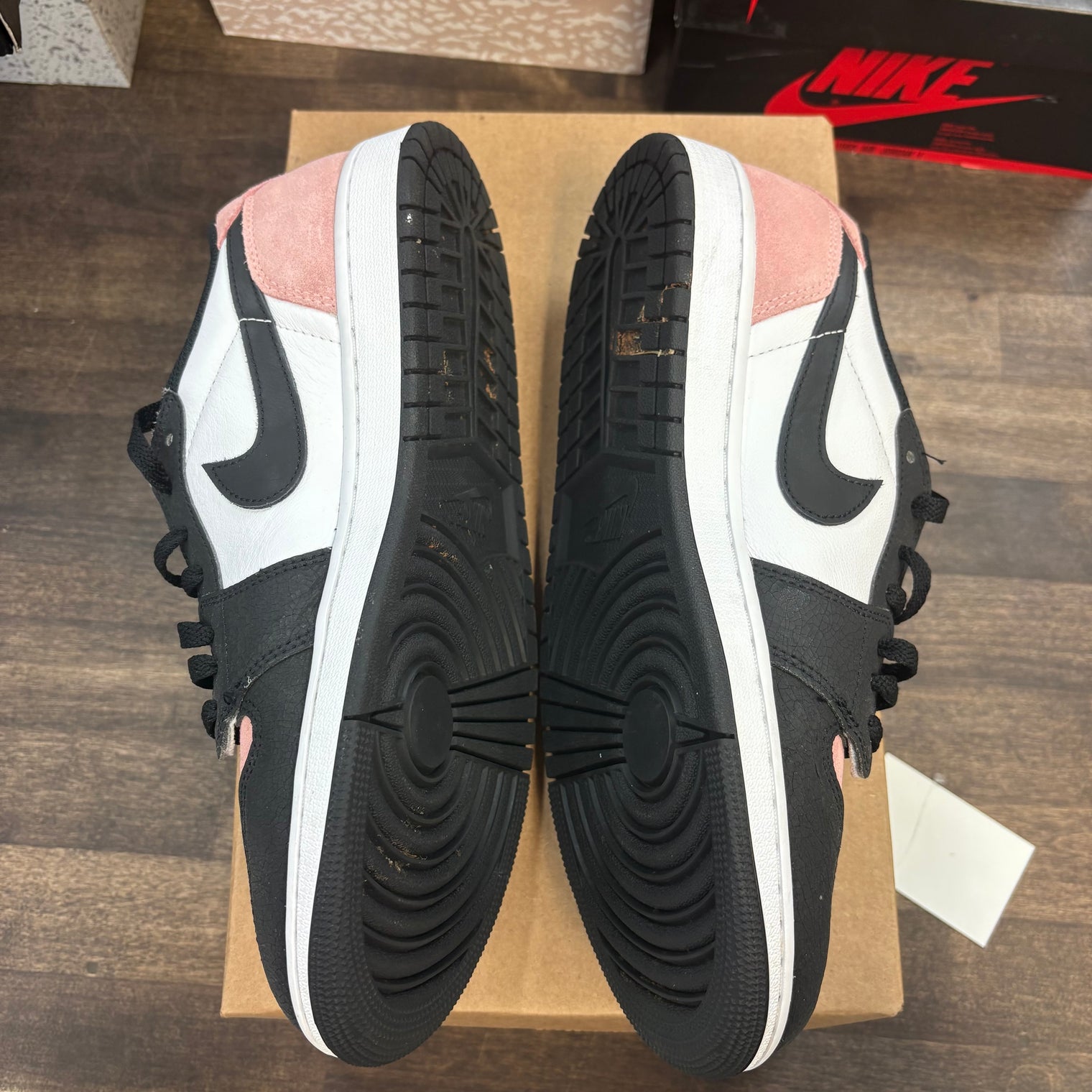 Bleached Coral Jordan 1 Low (USED,No Box)