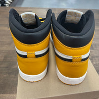 Taxi Yellow Toe Jordan 1 High (USED, No Box)