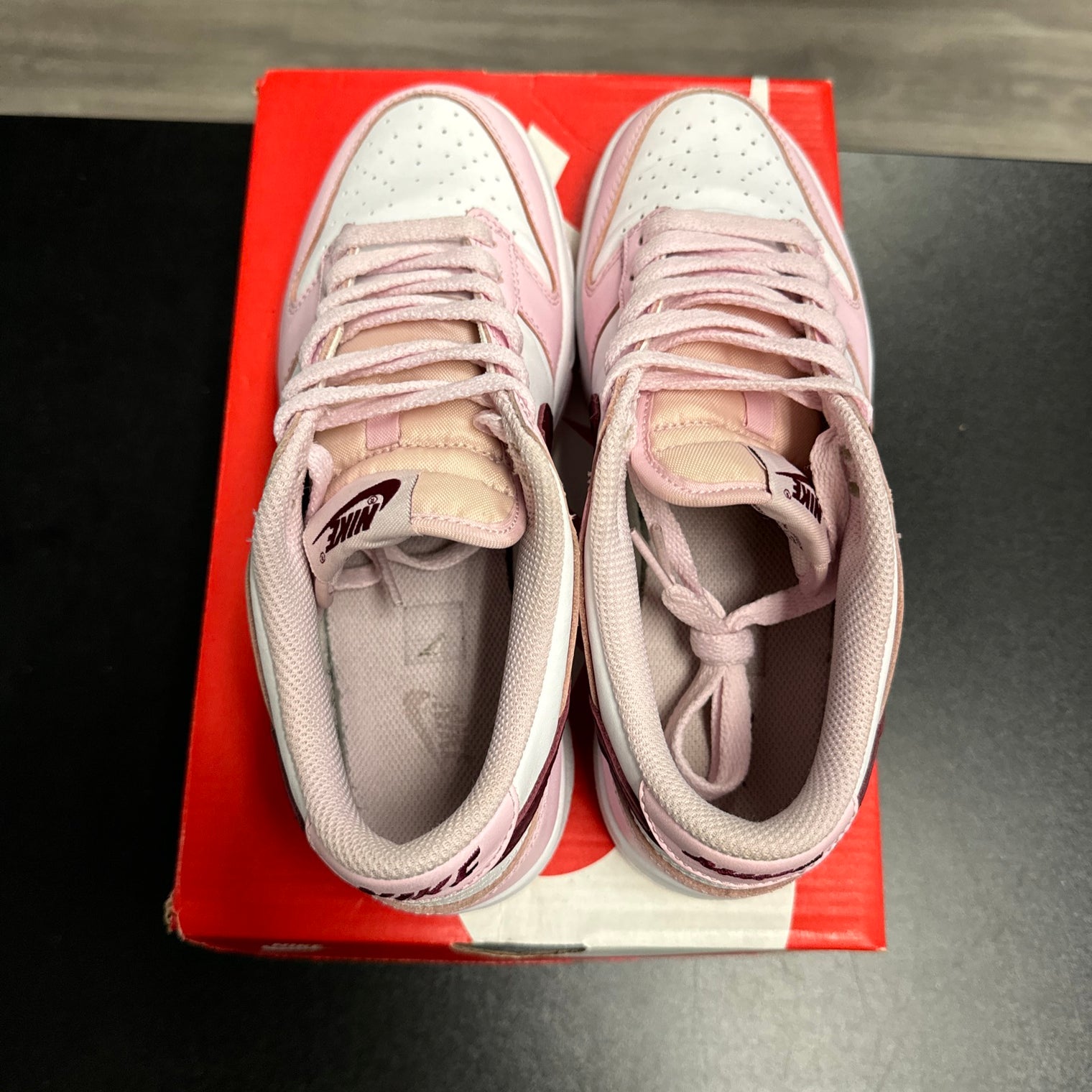 Pink Foam Dunk Low (USED)