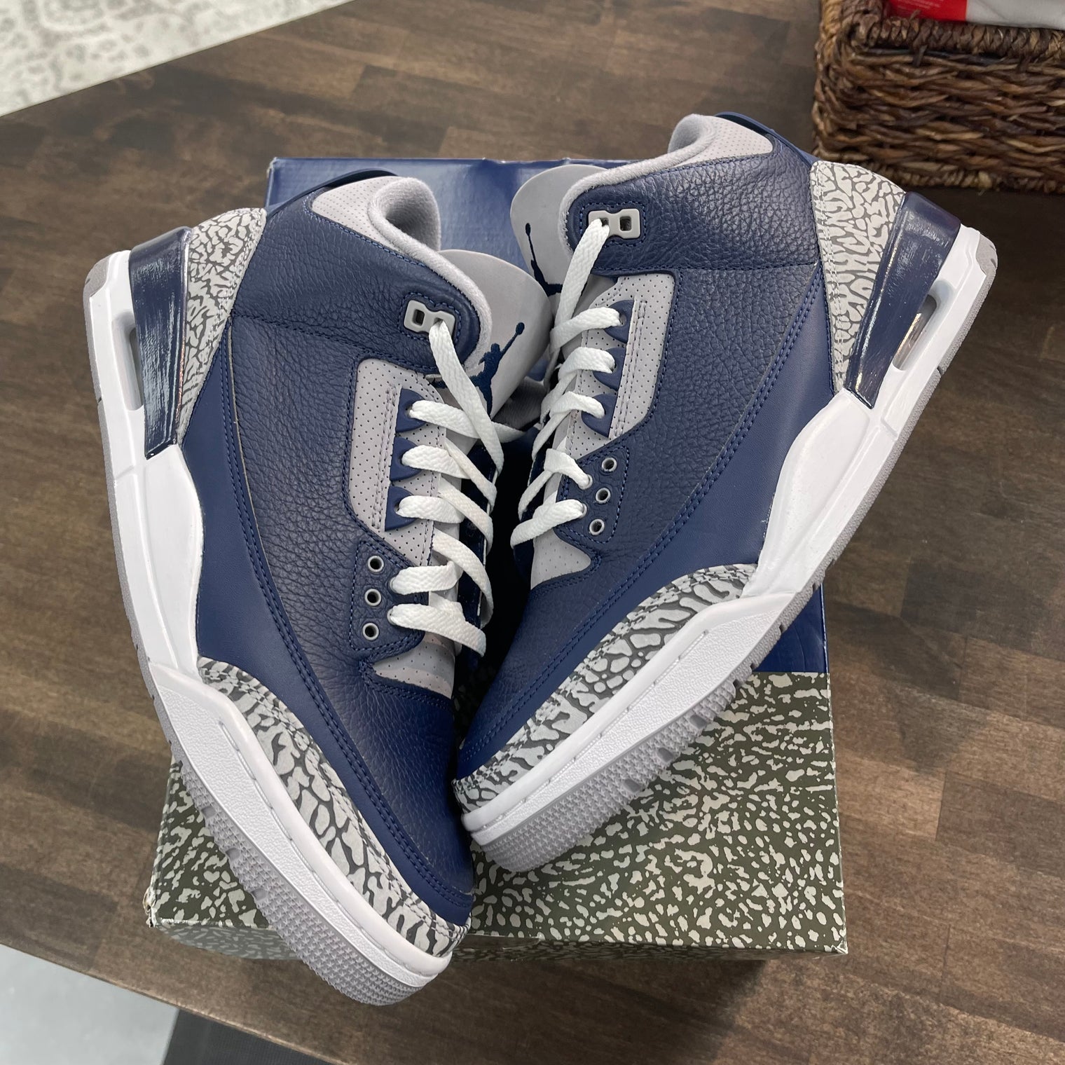 Georgetown Jordan 3 (USED)