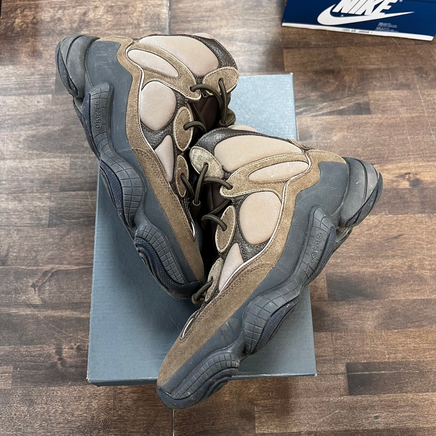 Taupe Black Yeezy 500 High (USED)